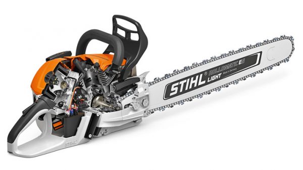 STIHL MS 500i W Motorsäge, 71cm Schwert, Griffheizung – Bild 3