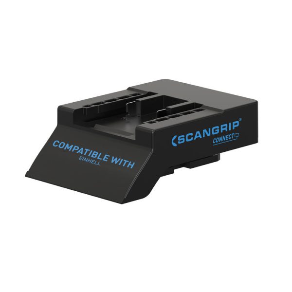 Scangrip CONNECTOR Intelligenter Adapter mit Akkusicherheitssystem, kompatibel mit Einhell