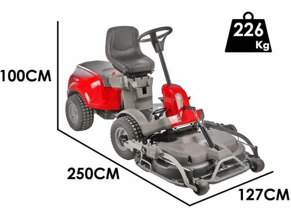 CASTELGARDEN XK4 160 HD mit Combi 95 Q Plus Mähdeck – Bild 7